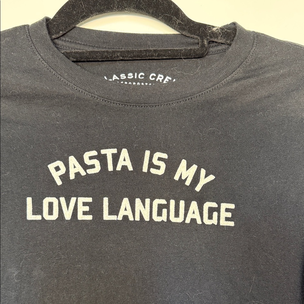 Aeropostale Black Classic Crew Graphic Tee